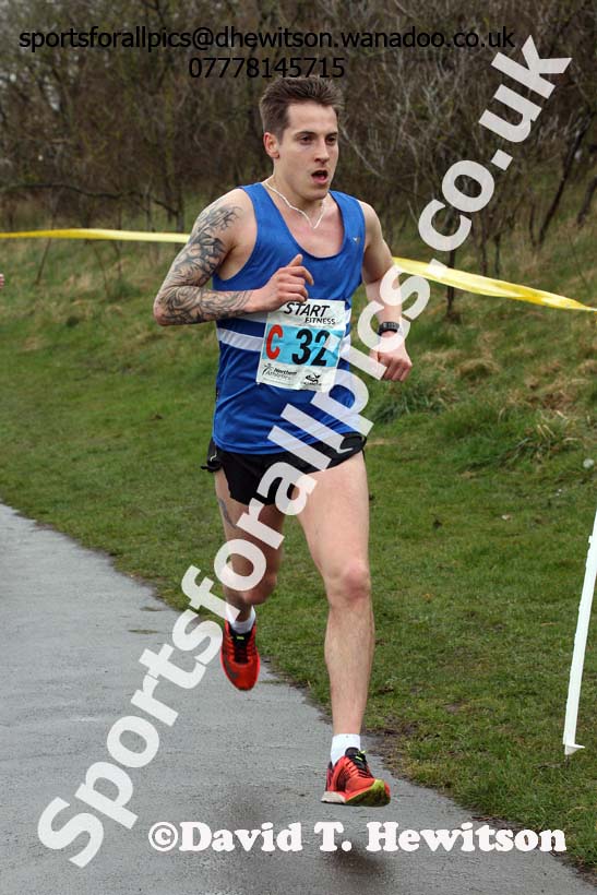 Senior mens Northern 12 Stage Road Relay, Sunderland. Photo: David T. Hewitson/Sports for All Pics
